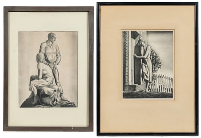 KENT, Rockwell (American, 1882-1971). Two Works. And Now Wh...