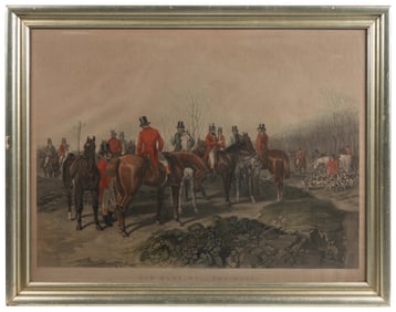 [HERRING, John Frederick (1795-1865), AFTER]. Fox Hunting –...