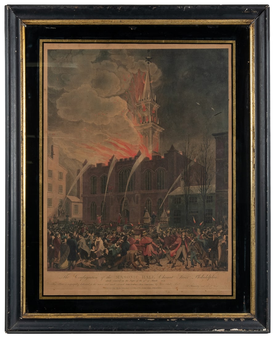 HILL, John (American, 1770–1850) After JONES, Samuel. The C... (1 of 1)