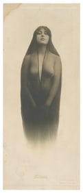 ARTIST UNKNOWN (American, 20th century). KALOMA. Silver gel...