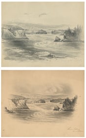 HUYGHUE, Samuel Douglas Smith (Canadian, 1815-1891). Lower ...