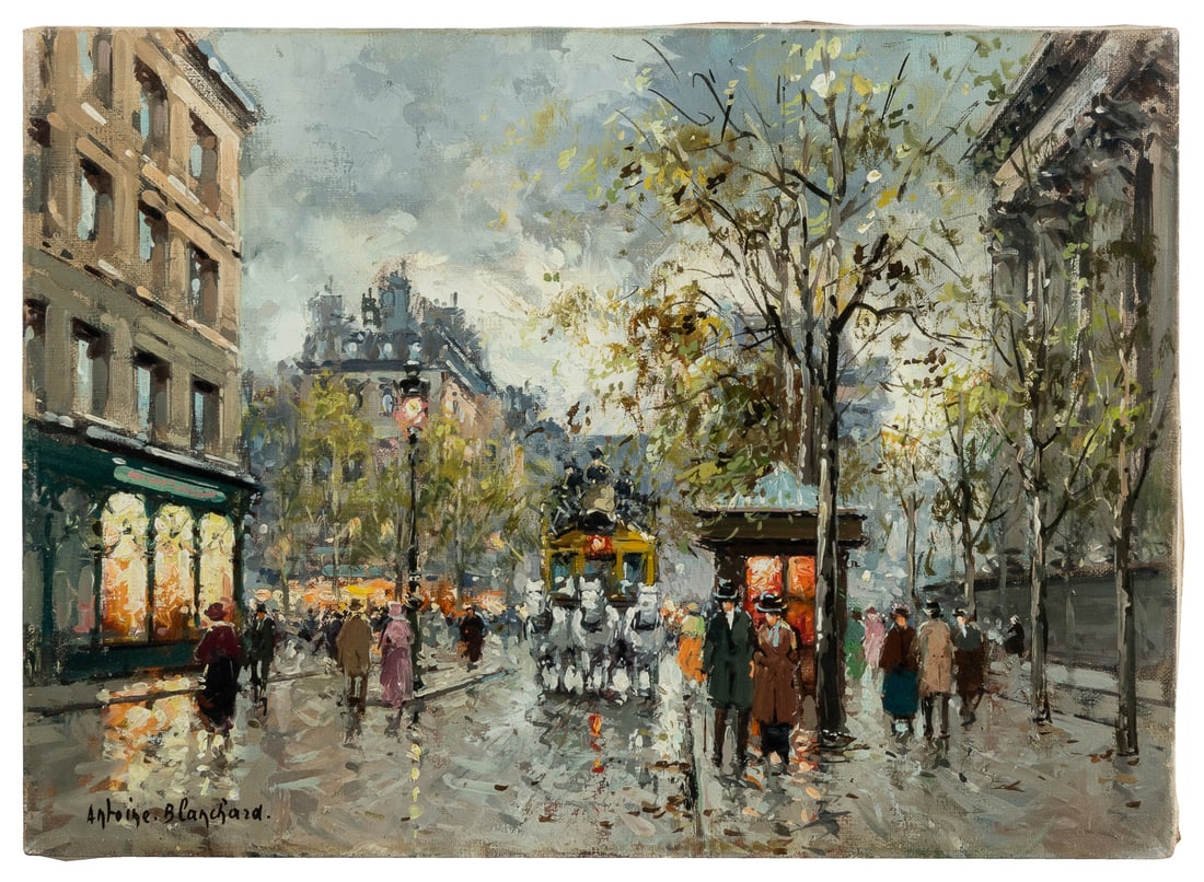 BLANCHARD, Antoine (French, 1910-1988). Paris. (La Madelain... (1 of 6)
