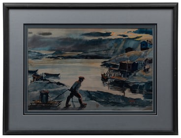FORD, Ruth Van Sickle (American, 1897-1980). Untitled Water...