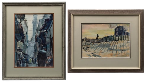 FORD, Ruth Van Sickle (American, 1897-1980). Pair of Untitl...