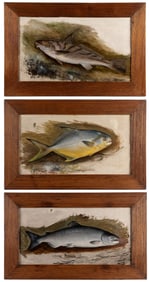 KILBOURNE, Samuel A. (American 1836-1881). Kingfish, Salmon...