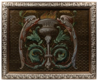 ARTIST UNKNOWN (20th century). Untitled. (Neoclassical Past...