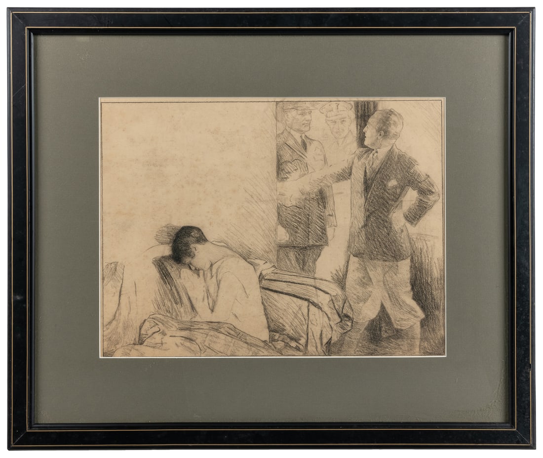 ARTIST UNKNOWN. Untitled (Visitors at the Door). Early to m... (1 of 1)