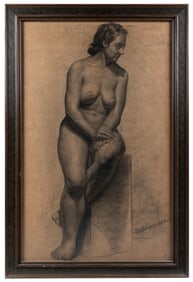 GARCIA DEL MORAL, Amalio (Spanish, 1922-1995). Untitled. (S...