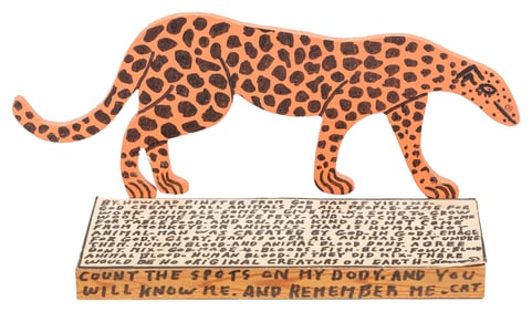 FINSTER, Howard (American, 1916-2001). Cheetah #13,694. 199...