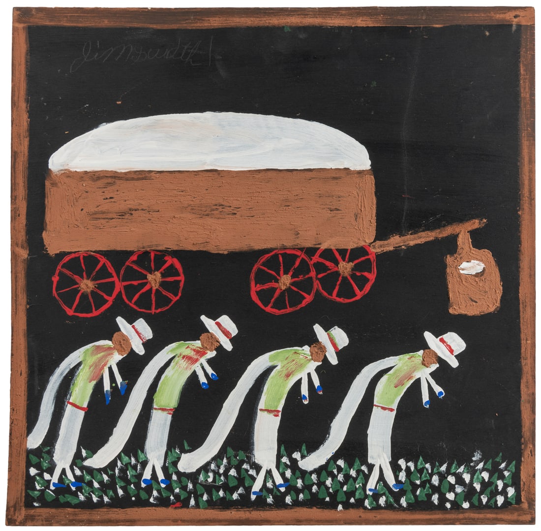 SUDDUTH, Jimmie Lee (American, 1910-2007). Untitled. (Picki... (1 of 3)