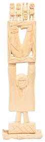HAYES, Reverend Herman (American, 1923-2012). Totem. Not da...