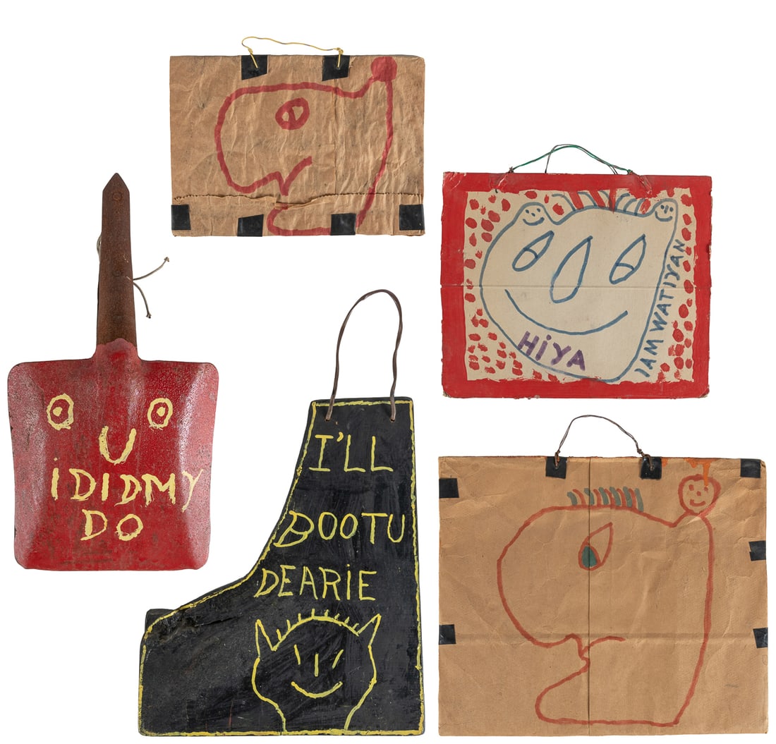 MERTZ, Albert “Kid” (American, 1905-1988). Five works. A Sh... (1 of 6)