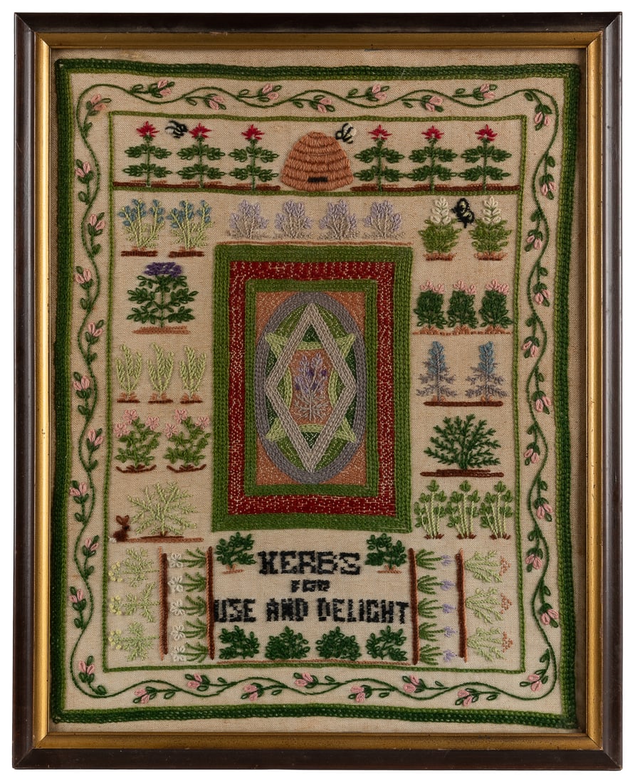 [FOLK ART] (American, early 20th Century). Herbs for Use an... (1 of 2)