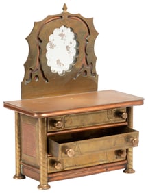 Metal Shop Folk Art Dresser (American, 20th Century). Not d...
