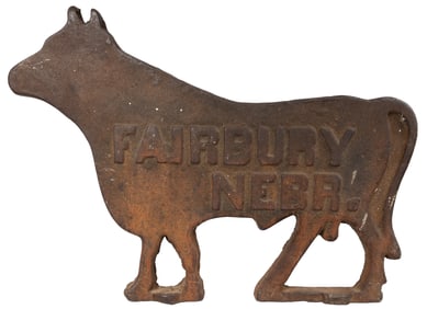 Fairbury Nebraska Windmill Weight (Recast). (American, 20th...