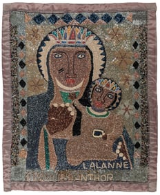 LALANNE, Eviland (Haitian, 1950-2003). Erzulie Danthor Vodo...