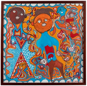 AMTILIOME, Richard (Antilhomme) (Haitian, 1928-2002). Untit...
