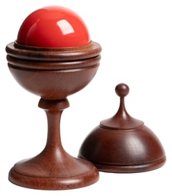 Ball Vase. Johnston, RI: Majic Brand Woodturning (Angelo Ia...