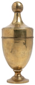 Fair Bird’s Nest. British [?], ca. 1890. Brass vessel is un...