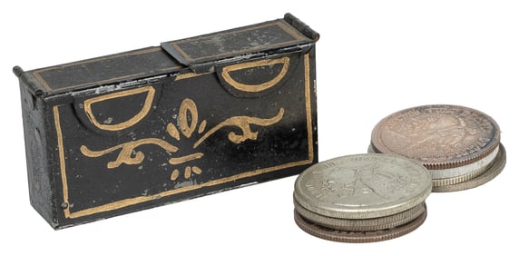 Combination Coin Casket. New York: Martinka [?], ca. 1890. ...