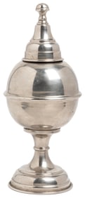 Fire Globe. Detroit: Caroselli (?), ca. 1938. Nickel-plated...