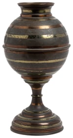 Giant Fire Globe or Handkerchief Burning Globe. Circa 1890....
