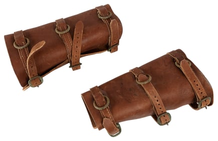[HOUDINI]. Houdini’s Leather Upside Down Straitjacket Escap...