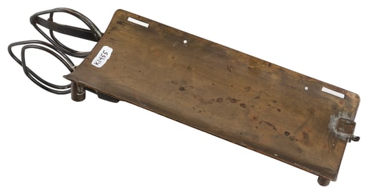 Billiard Ball Holdout Device. Circa 1920. Heavy brass gimmi...