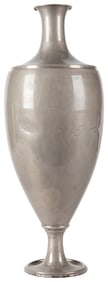 Lota Vase. Philadelphia: Carl Brema & Son, 1920s. Nickel-pl...