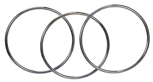Maxam Ring Illusion or the Freer Linking Rings. St. Albans,...