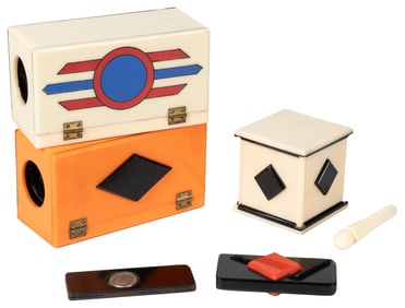 [MAGIC PROPS – SILRAY]. Five Magic Props Manufactured by Ja...