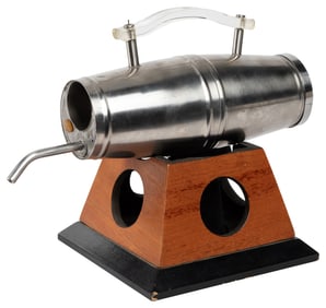 Spirits Barrel. North Hollywood: Merv Taylor, 1950s. Stainl...