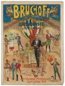 BRUCHOFF. Bruchoff Original Illusioniste Fantaisiste. Paris...