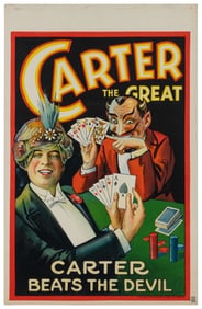 CARTER, Charles (1874 – 1926). Carter the Great. Carter Bea...