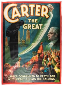 CARTER, Charles (1874 – 1926). Carter the Great / Condemned...