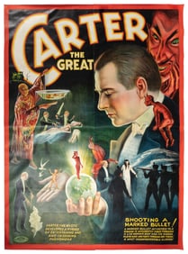 CARTER, Charles (1874 – 1926). Carter the Great. Shooting a...