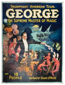 GEORGE, Grover (1877- 1958). Triumphant American Tour. Geor...