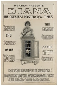 HEANEY, Gerald. Heaney Presents Diana The Greatest Mystery ...