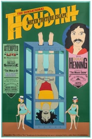 [HENNING]. CHWAST, Seymour (b. 1931). Doug Henning / The Se...