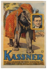KASSNER, Alois (1887 – 1970). Kassner. Der Erste Zauberer. ...