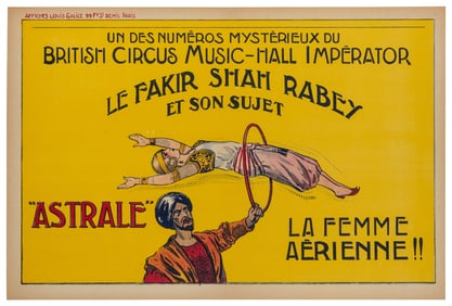 [LEVITATION]. Cirque Theatre Imperator. La Femme Volante. “...