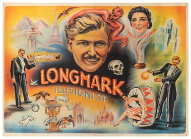 LONGMARK (Jaroslav Marek). Longmark Illusionist. Circa 1938...