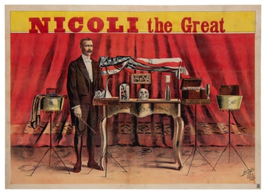 NICOLI (John Nicol). Nicol the Great. Chicago: National Pri...