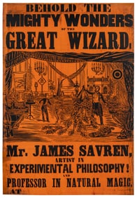 SAVREN, James (ca. 1821 – 91). Behold the Mighty Wonders of...
