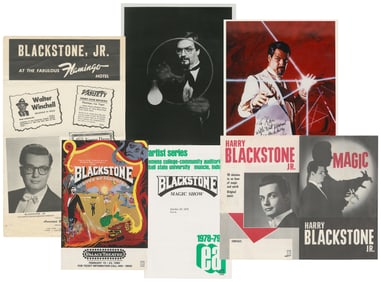 BLACKSTONE Jr., Harry (1934 – 1997). Large Collection of Bl...