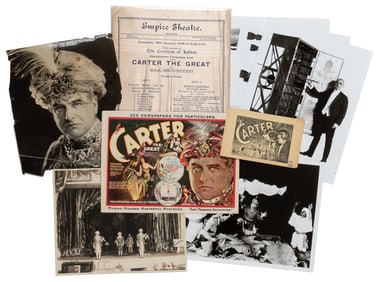CARTER, Charles (1874 – 1936). Large Collection of Carter T...