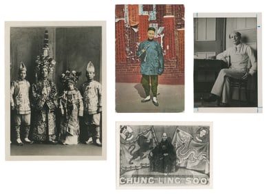 CHUNG Ling Soo (William E. Robinson, 1861 - 1918). Three Ph...