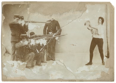 HERRMANN, Adelaide (1853 – 1932). Photograph of Herrmann’s ...