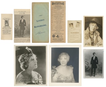 HERRMANN, Adelaide (1853 – 1932). Group of Photographs and ...