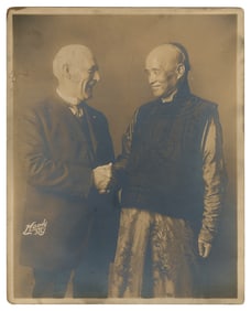 KELLAR, Harry and Ching Ling Foo. Portrait of Kellar and Ch...
